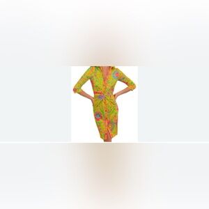 Gretchen Scott Magic Carpet Twist & Shout dress. Size L.   EUC